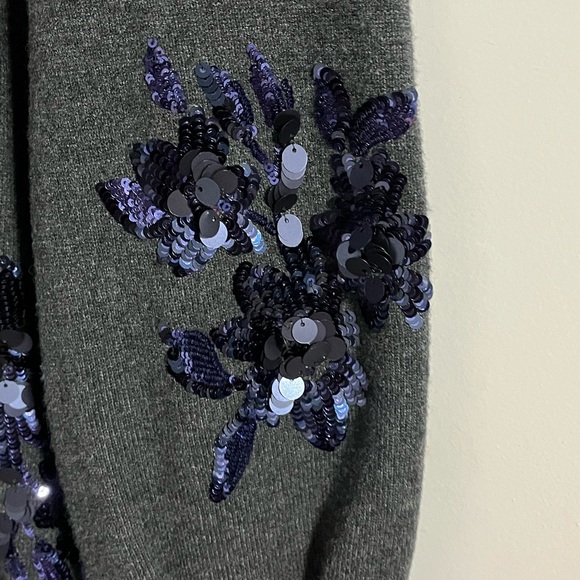 Chico's Charcoal Knit Top - Picture 2 of 3